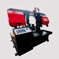Sierra de Cinta Horizontal Metálica con Certificación CE, Máquina de Corte Automática CNC, Tensión Hidráulica, Alta Productividad, Modelo GS330, Fabricada en China