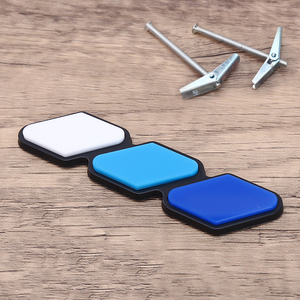 JDMorsport88 Trois Couleurs Grille Emblème Badge Bascule Ancre Pour <span class=keywords><strong>BMW</strong></span> 1 2 3 4 5 6 7 8 Série X1 X2 X3 X4 <span class=keywords><strong>X5</strong></span> X6 X7 Z4 - Product Image 6