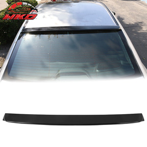 สปอยเลอร์หลังคาสไตล์ JDM สีดำเงา สำหรับ Honda Civic Sedan ปี 2006-2015 - Product Image 1
