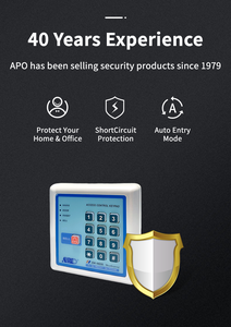 APO DK-9826 PROTECT-ON SYSTEMS DK-9826 Teclado de Control de Acceso Resistente a la Intemperie, Unidad Independiente de Entrada de Código - Product Image 4