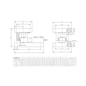 CX-2M-15t 캔틸레버 빔 타입 계량 모듈 로드셀 키트(기존 호퍼 및 용기 개조용) - Product Image 5