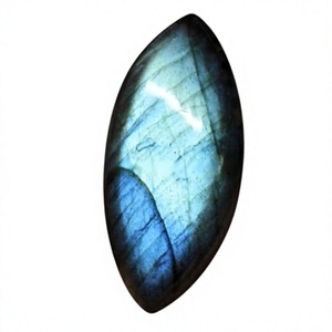 Lot en gros de cabochons marquise en labradorite bleue naturelle, pierres précieuses certifiées par un tiers, Gopika Exports pour la fabrication de bijoux - Product Image 3