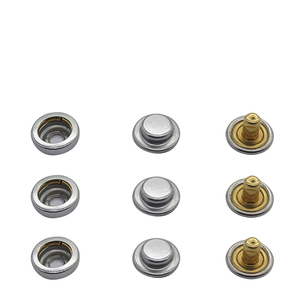 Nhà Máy Tùy Chỉnh 17Mm 15Mm 12Mm 10Mm Nhỏ Snap Nút Cá Nhân Tự Làm Mùa Xuân Kim Loại Snaps Nút - Product Image 4