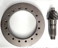 Pignon et Couronne Différentiels Spirales de Haute Qualité, Vente Directe Usine, Engrenage Conique 10 DENTS pour DongFeng EQ1061 6*37 7*38 8*39