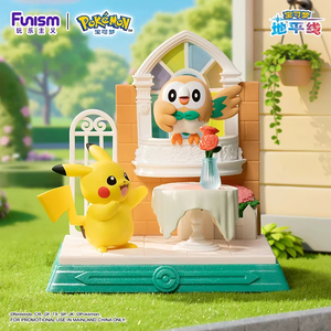 Figurines décoratives originales Funism Pokémon Pikachu et ses amis Pikachu Ditto Mimikyu Piplup Squirtle mignonnes - Product Image 1