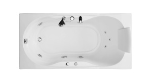 Precio Promocional Asia - Bañera de Hidromasaje Acrílica con Respaldo <span class=keywords><strong>Balneo</strong></span> - Product Image 4