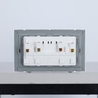 Nouveau UK Standard 16A 250V panneau d'interrupteur mural Style rétro interrupteur électrique à 4 voies avec écran tactile livraison à domicile gratuite