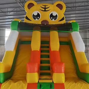 Tobogán Inflable Comercial de PVC con Diseño de <span class=keywords><strong>León</strong></span> y Tigre para Niños, Tobogán Inflable Seco para Exteriores, Castillo Inflable Infantil, Tobogán Inflable Seco con Forma de Animal - Product Image 6