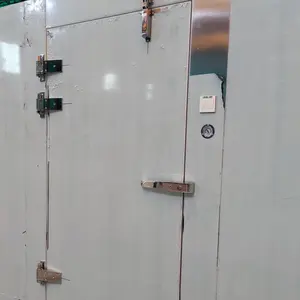 Cámara de almacenamiento en frío de doble cámara para 10 toneladas de frutas, almacenamiento de refrigeración, sala de congelador, refrigeración de cámara fría