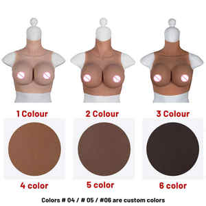 Sexy silicona Arge pechos falsos travestis Artificial C Copa Sissy mujer silicona pechera <span class=keywords><strong>Senos</strong></span> Falsos forma de pecho - Product Image 5