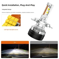 Nueva Bombilla LED para Faros Delanteros de Automóvil, Alta Luminosidad, 12V, Resistente al Agua, Conexión Directa, 6000K-6500K, Disipación Rápida de Calor