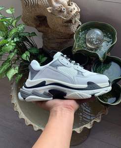 Scarpe Casual Uomo <span class=keywords><strong>Donna</strong></span> <span class=keywords><strong>Sneakers</strong></span> con Plateau Nero Bianco <span class=keywords><strong>Beige</strong></span> Grigio Scuro Arancione Verde Sneaker Sportive da Uomo Designer Trainer - Product Image 6