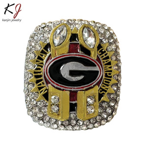 2022 ncaa Chicago bulldogs vô địch Vòng cổ điển 18K Trường Đại học mới Georgia giải đấu Vòng bán buôn sẵn có ngày kỷ niệm - Product Image 5