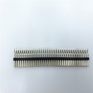 <span class=keywords><strong>2.54mm</strong></span> 1*40P <span class=keywords><strong>pin</strong></span> tiêu đề hàng duy nhất r/một mạ vàng ngang loại nhà sản xuất chuyên nghiệp của dọc 40P SMT kết nối - Product Image 2
