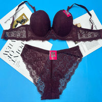 1,5 Dollar Modell CG170 Frauen 2 Stück Hot Images Transparent Cute Fancy Frau BH Höschen Set Unterwäsche Foto für Dame