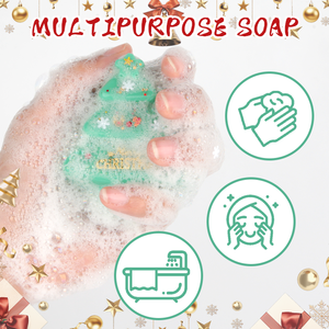 Đẹp Đóng Gói Giáng Sinh Vui Vẻ Xà Phòng Bộ Sưu Tập Lễ hội Xà Phòng Thanh Trang Trí Kỳ Nghỉ Giáng Sinh Sang Trọng Thơm Tắm Xà Phòng Quà Tặng - Product Image 5