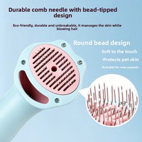 Sèche-cheveux pour animaux de compagnie, peigne spécial pour chien, peigne de coiffage, compact et portable, outil d'élimination des poils