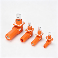 Connecteur de stockage d'énergie 130A, prise rapide autobloquante 6.0, terminal haute tension pour pack de batteries, connecteur d'alimentation mono-cœur