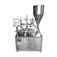 Petite machine semi-automatique Offre Spéciale de remplissage et de scellage de tube de pommade de dent stratifiée par plastique