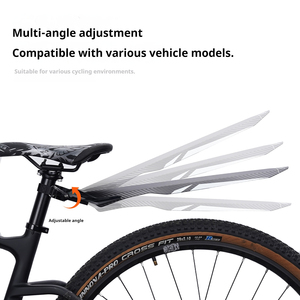 Garde-boue arrière à dégagement rapide ENLEE ED26 pour VTT, garde-boue étendu et élargi imperméable pour vélo de montagne - Product Image 5