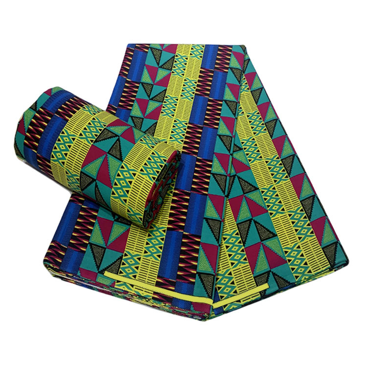2021 shrink-resistant new fashion african fabrics wax print for costume
