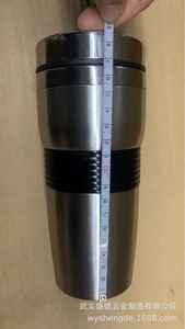 450ML Stainless Steel Vacuum Insulated Car Cup with Leather Sleeve Leak-Proof & Thermal Insulation for Non-Slip Hand Grip - Product Image 3