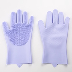 <span class=keywords><strong>Gants</strong></span> <span class=keywords><strong>de</strong></span> nettoyage en silicone pour la vaisselle, le <span class=keywords><strong>ménage</strong></span>, le bain et le massage des animaux (chiens et chats) - Product Image 6