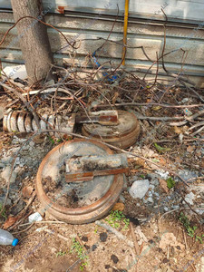 Pièces de train de roulement d'excavateur <span class=keywords><strong>Sk210</strong></span> <span class=keywords><strong>Sk210</strong></span>-8 tendeur avant et ajusteur de voie d'occasion - Product Image 2