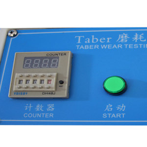 Rotations-Abriebfestigkeitsprüfgerät/Digitale Automatische Taber-Abriebprüfmaschine für Stoff, Leder, Kunststoff, Gummi - Product Image 5