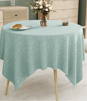 Nappe en coton et lin, nappe rectangulaire japonaise unie, luxueuse et haut de gamme, tapis de table à thé