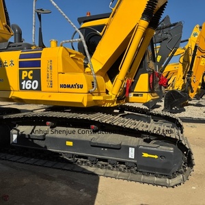 Excavatrice sur chenilles Komatsu d'occasion importée du Japon : modèles PC160, PC200, PC110, PC120, PC130, PC160-7 - Product Image 3