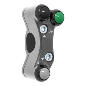 สวิตช์แฮนด์รถแข่งด้านซ้ายสำหรับคาวาซากิ นินจา ZX-4R/R (ไทเทเนียม) - Product Image 3