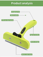 Brosses à poils pour animaux de compagnie EUR PET pour chien, chat, petit animal, peigne de toilettage, brosse à poils pour nettoyer les poils, outils pour animaux de compagnie, accessoires pour animaux de compagnie