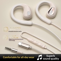 Earphone Berkabel Baru dengan Mikrofon Terintegrasi, Pengaturan Volume, Bass Berat, Headset Gaming dan Olahraga untuk Smartphone, Panggilan Sehari-hari