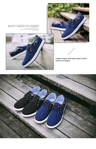รองเท้านักเรียนเกาหลีผ้าแคนวาสแบบตัดเย็บต่ำอินเทรนด์ระบายอากาศได้ดี - Product Image 6