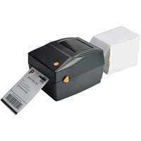 Étiquette d'expédition thermique directe blanche étanche 4x6 enveloppe vierge à faible quantité minimale de commande 100x150 autocollant adhésif pour utilisation au supermarché