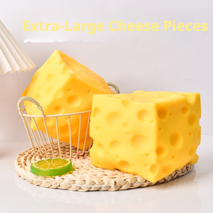 2 Pcs Giocattolo da spremere al formaggio giallo, giocattoli sensoriali 2 Pcs Giocattolo da spremere al formaggio giallo, giocattoli sensoriali