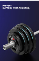 Équipement de musculation en fonte en gros, logo personnalisé, plaque de barre avec revêtement en caoutchouc, plaques de poids en LB et KG pour la remise en forme