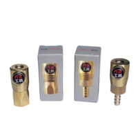 AC03-2 Mandrin À Air En Laiton Fermée Débit Mandrin De Pneu Heavy Duty Serrure sur le Pneu Gonfleur Mandrin avec Clip