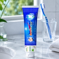 Dentifrice Menthe Fraîche Blanchissant les Dents Prévention des Caries Sans Fluorure Dents Sensibles Haleine Fraîche Longue Durée Soin Bucco-dentaire
