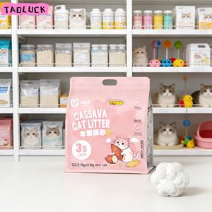 Litière pour chat en tofu à faible <span class=keywords><strong>prix</strong></span>, nettoyage facile en une seule opération, absorption instantanée, litière pour chat en tapioca, 1,25 kg, 2 kg, 2,5 kg, sable pour chat - Product Image 6