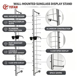 Çok Amaçlı Alüminyum Profil Gözlük Teşhir Standı, Mağaza Tezgahı ve Vitrin Teşhiri İçin Kullanılabilir - Product Image 3