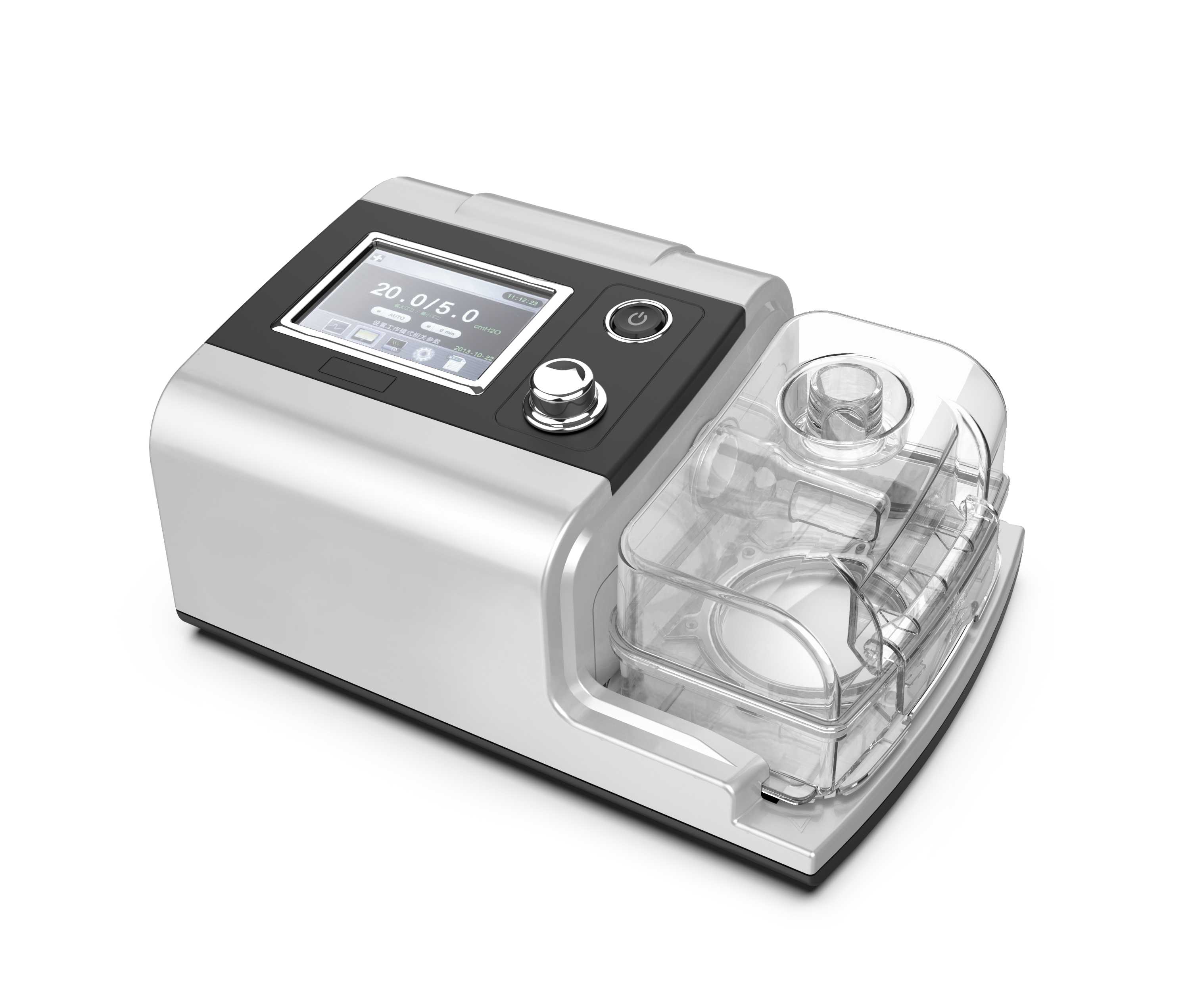 เครื่องหายใจหยุดหายใจขณะหลับ,เครื่อง CPAP อุปกรณ์ทำความชื้นทางการแพทย์