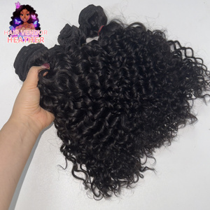 <span class=keywords><strong>SL</strong></span> all'ingrosso capelli umani crudi capelli ricci capelli ricci capelli ricci leggeri Yaki crespi di capelli crudi vietnamiti - Product Image 5
