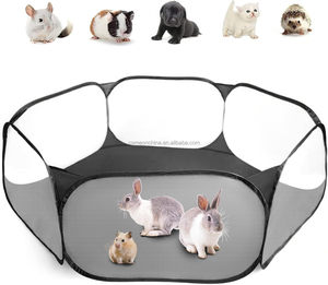 <span class=keywords><strong>2025</strong></span> Xách Tay Có Thể Gập Lại Thỏ Lồng Pet Playpen Cho Động Vật Nhỏ Con Chó Con Chó Con Mèo Vật Nuôi Chơi Bút Lều Hàng Rào Guinea Pig Pet Playpen - Product Image 2