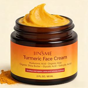 Crème pour le visage au curcuma, hydratante éclaircissante pour les taches brunes, peau éclatante et teint uniforme - Product Image 1