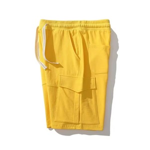Pantalones Cortos Cargo de Verano con Estampado Hip Hop, Transpirables, de Punto, con Cordón, 100% Algodón, Personalizables, Unisex, Talla Grande - Product Image 2