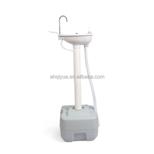 20L RV motorhome <span class=keywords><strong>อ่าง</strong></span>ล้างหน้า ABS สีเทาพร้อมระบบประปาขับเคลื่อนโดยแบตเตอรี่สำหรับรถพ่วงสำหรับชิ้นส่วนคาราวานรถพ่วงสำหรับเดินทาง - Product Image 3