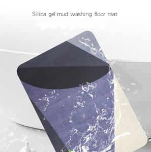 Nouveau tapis de sol en tissu lavable durable antidérapant en caoutchouc naturel en gel de silice super absorbant de conception personnalisée à la mode - Product Image 2
