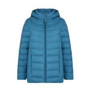 Chaqueta <span class=keywords><strong>de</strong></span> Mujer para Otoño e Invierno, Nueva, Ligera, Ultrafina, <span class=keywords><strong>de</strong></span> Nailon, 90% Plumón <span class=keywords><strong>de</strong></span> Pato Blanco, Capucha Desmontable, Talla Grande, Corte Ajustado - Product Image 5